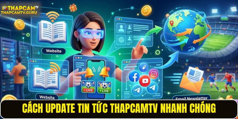 Cách update tin tức ThapcamTV nhanh chóng