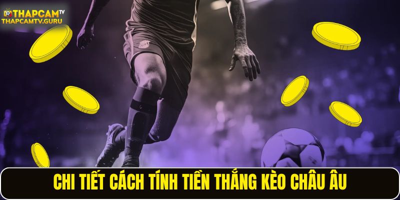 Chi tiết cách tính tiền thắng kèo châu Âu