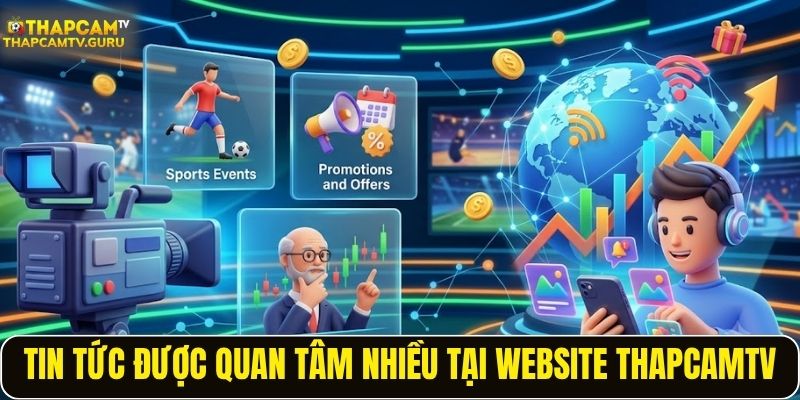 Tin tức được quan tâm nhiều tại website ThapcamTV